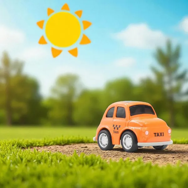 Mașină Premaman Pull Back Car   / / Gray Orange photo 5