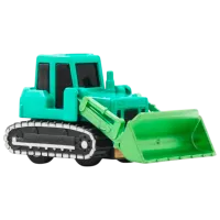 Buldozer Premaman Pull Back Car   / / Gray Turcuaz