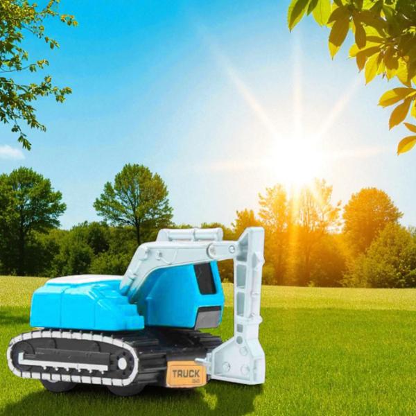 Macara Premaman Pull Back Car   / / Gray Blue photo 5