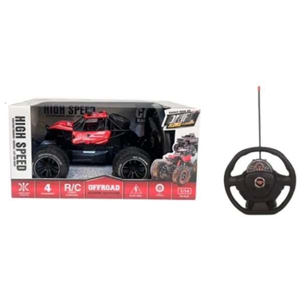 Mașină RC 64062   / / Black Multicolor photo 4