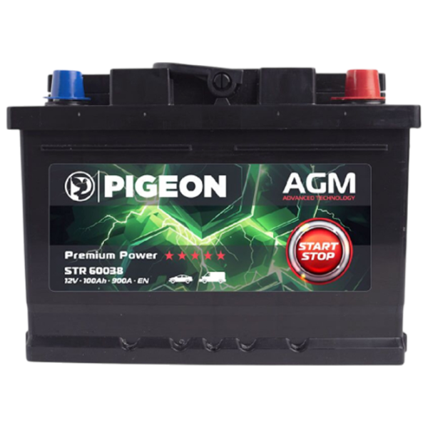 Acumulator auto Pigeon Start-Stop EFB  900A / 100 Ah  photo 1