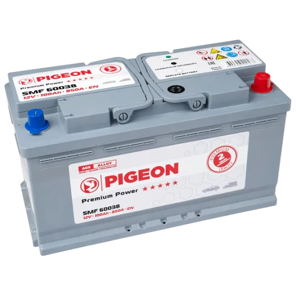 Acumulator auto Pigeon SMF 60038 850A / 100 Ah  photo 1