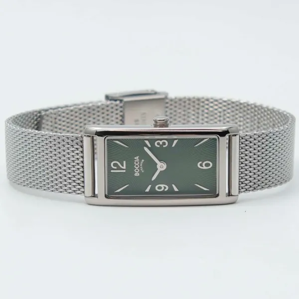 Ceas de mână pentru femei Boccia 3366-01 Cuarț / 29 x 18 mm photo 2