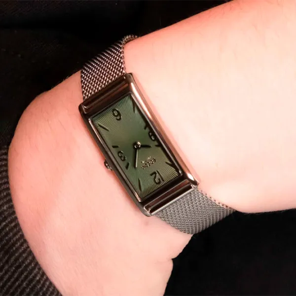 Ceas de mână pentru femei Boccia 3366-01 Cuarț / 29 x 18 mm photo 5