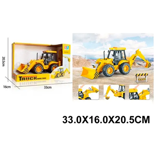 Tractor Linda 36580   / / Black Yellow photo 5