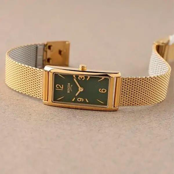 Ceas de mână pentru femei Boccia 3366-03 Cuarț / 29 x 18 mm photo 4