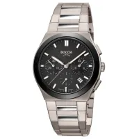 Ceas de mână pentru bărbați Boccia 3736-02 Cuarț / 39 mm