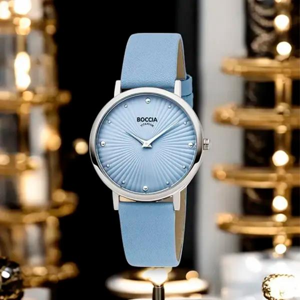Ceas de mână pentru femei Boccia 3365-01 Cuarț / 34 mm photo 3