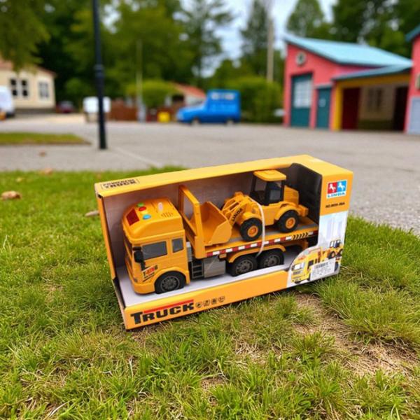 Грузовик Linda 37423   / / Черный Желтый photo 2