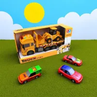 Camion Linda 37423 / / Black Yellow photo 3