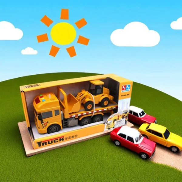 Грузовик Linda 37423   / / Черный Желтый photo 4