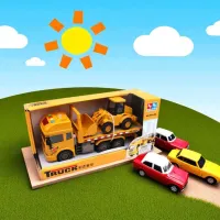 Camion Linda 37423 / / Black Yellow photo 4