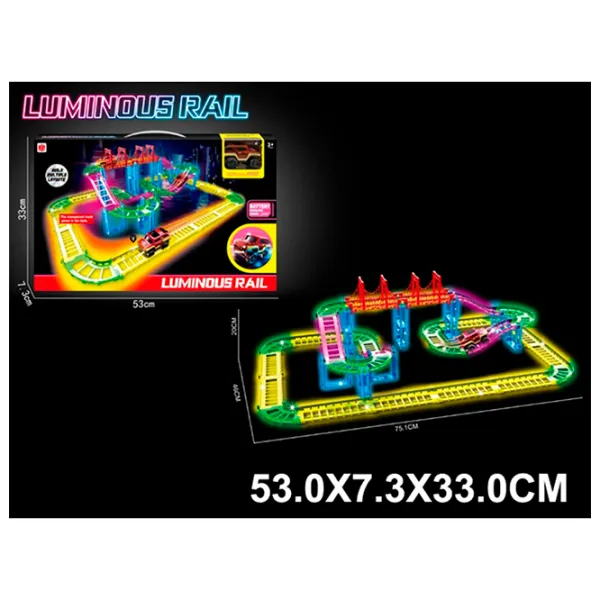 Авто-треки ChiToys 65257   / / Зелёный Желтый photo 5