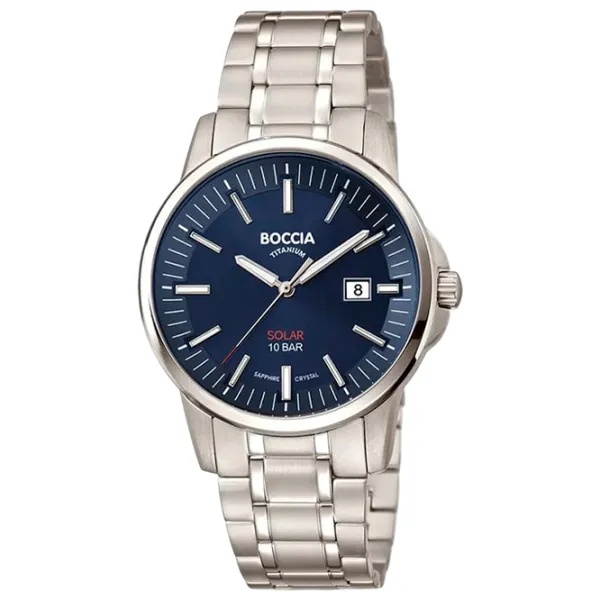 Ceas de mână pentru bărbați Boccia 3643-05 Cuarț / 40 mm photo 1