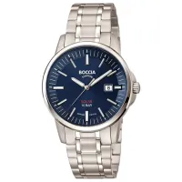Ceas de mână pentru bărbați Boccia 3643-05 Cuarț / 40 mm