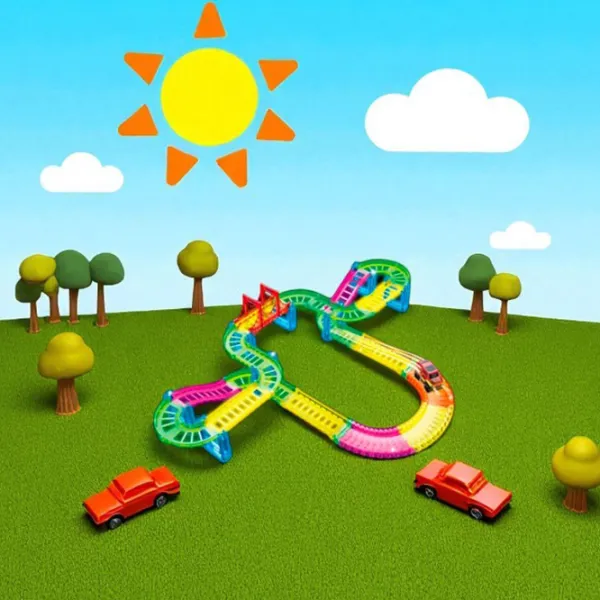 Авто-треки ChiToys 65233   / / Зелёный Разноцветный photo 3