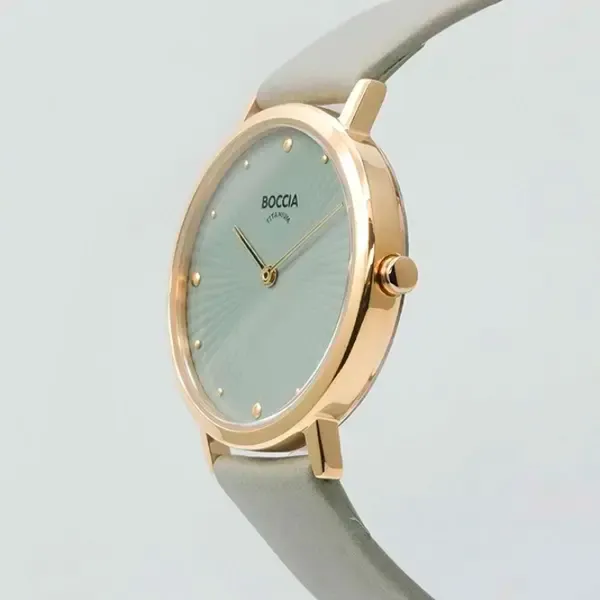 Ceas de mână pentru femei Boccia 3365-04 Cuarț / 34 mm photo 4