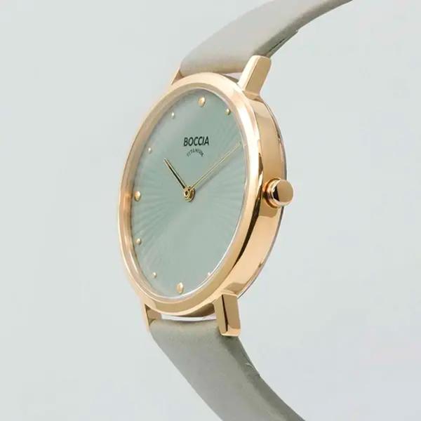 Ceas de mână pentru femei Boccia 3365-04 Cuarț / 34 mm photo 4