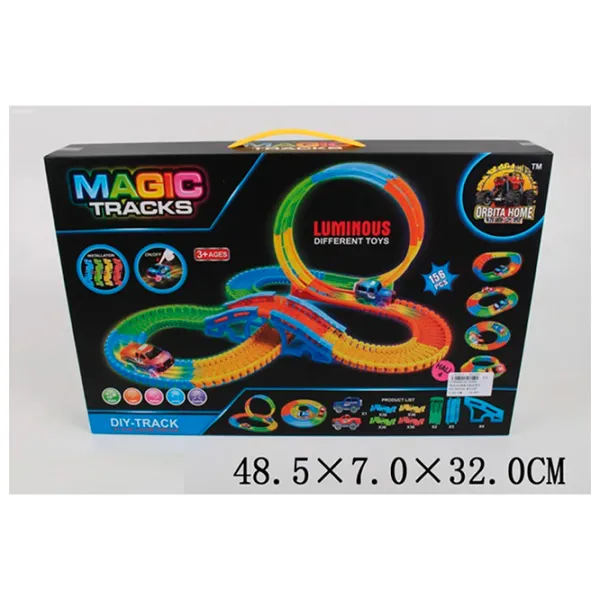 Pistă auto ChiToys 84947   / / Green Multicolor photo 4