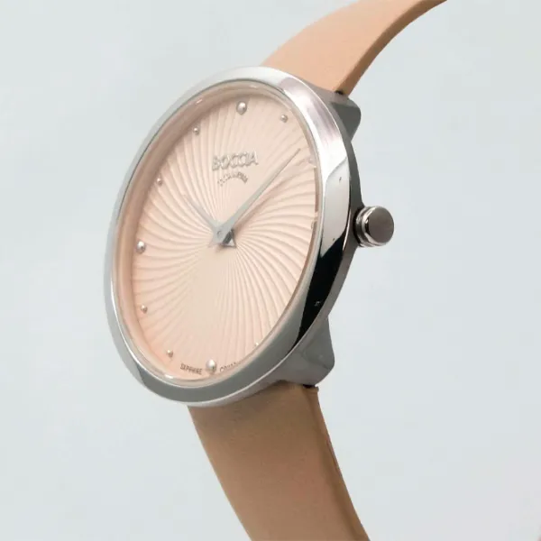 Ceas de mână pentru femei Boccia 3364-02 Cuarț / 32 x 30 mm photo 3