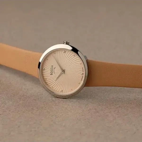 Ceas de mână pentru femei Boccia 3364-02 Cuarț / 32 x 30 mm photo 6