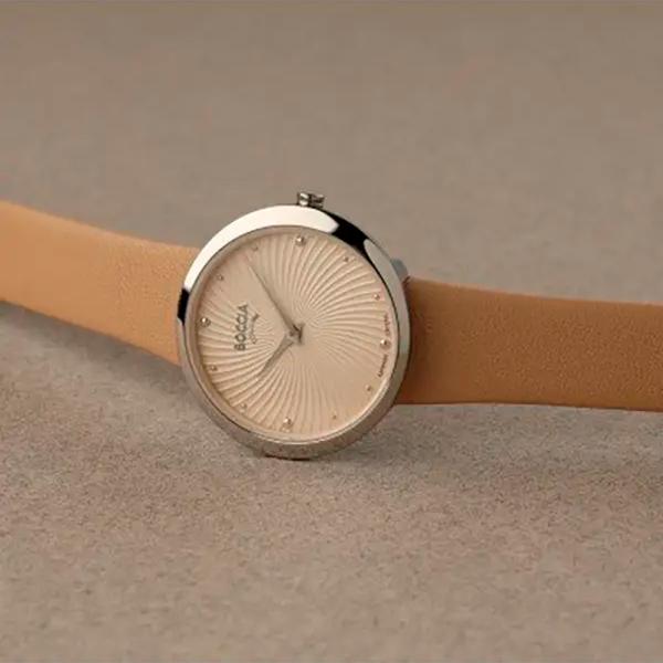 Ceas de mână pentru femei Boccia 3364-02 Cuarț / 32 x 30 mm photo 6