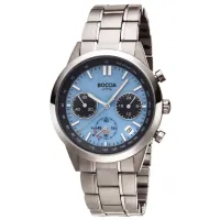 Ceas de mână pentru bărbați Boccia 3737-01 Cuarț / 41 mm