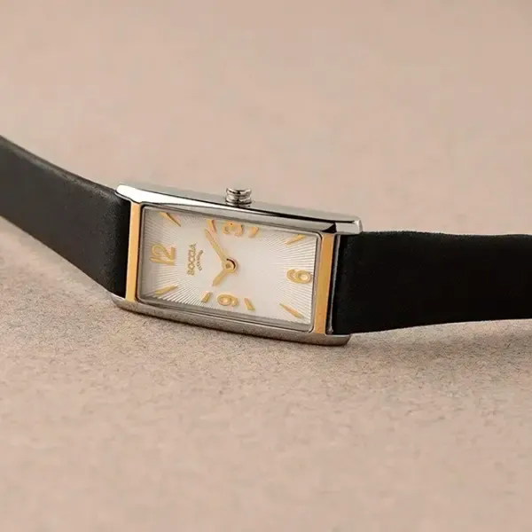 Ceas de mână pentru femei Boccia 3366-02 Cuarț / 29 x 18 mm photo 4