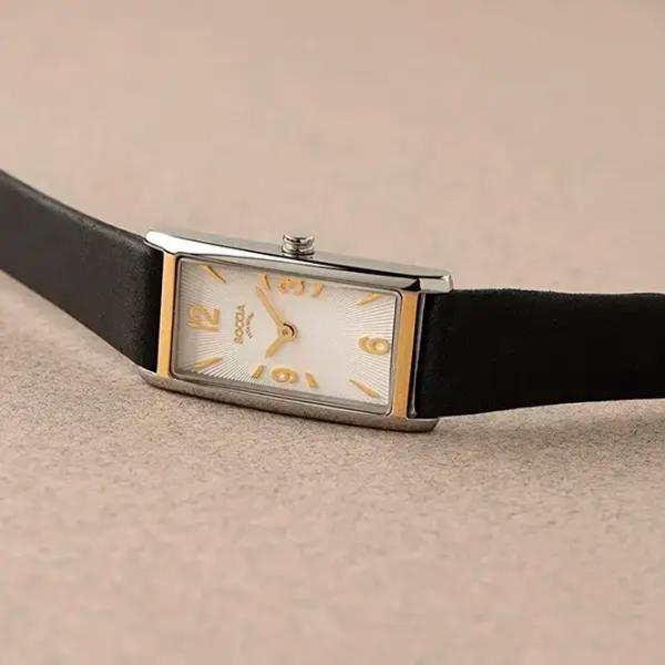 Ceas de mână pentru femei Boccia 3366-02 Cuarț / 29 x 18 mm photo 4