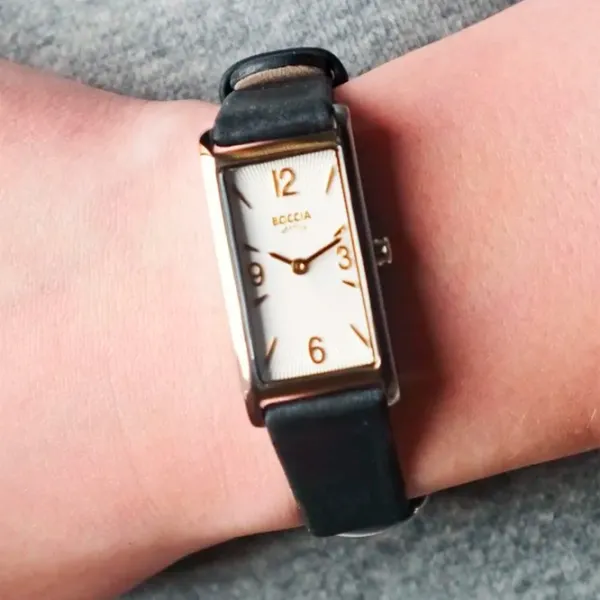 Ceas de mână pentru femei Boccia 3366-02 Cuarț / 29 x 18 mm photo 5