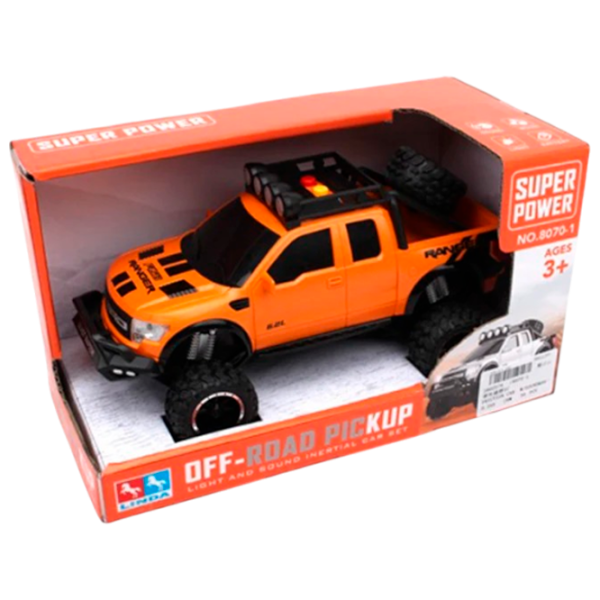 Машинка ChiToys 23740   / / Черный Оранжевый photo 1