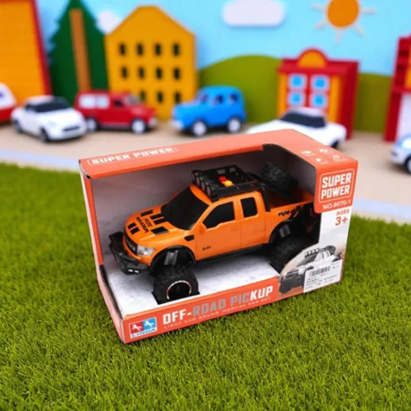 Машинка ChiToys 23740   / / Черный Оранжевый photo 2