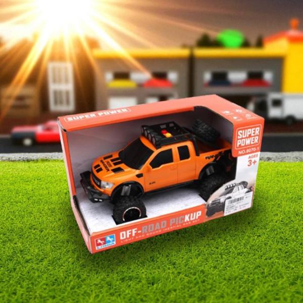 Машинка ChiToys 23740   / / Черный Оранжевый photo 3