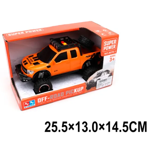 Машинка ChiToys 23740   / / Черный Оранжевый photo 4