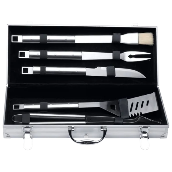 Set pentru grătar BergHOFF CUBO 6 instrumente / Oțel inoxidabil photo 1