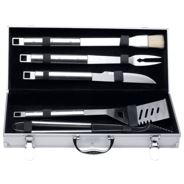 Set pentru grătar BergHOFF CUBO 6 instrumente / Oțel inoxidabil photo 1