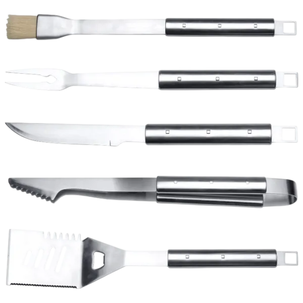 Set pentru grătar BergHOFF CUBO 6 instrumente / Oțel inoxidabil photo 2