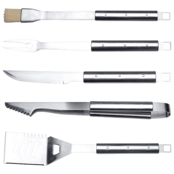 Set pentru grătar BergHOFF CUBO 6 instrumente / Oțel inoxidabil photo 2