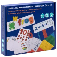 Joc educativ Insportline Spelling and Mathematical Game Set 3+/ Dezvoltare