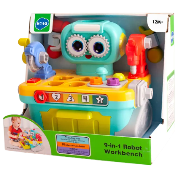 Joc educativ Hola Toys Robot 9in1 1+/ Dezvoltare photo 2