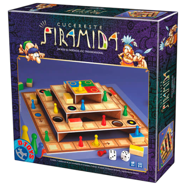 Joc de masă D-TOYS Cucerește Piramida 3+/ Strategie photo 1