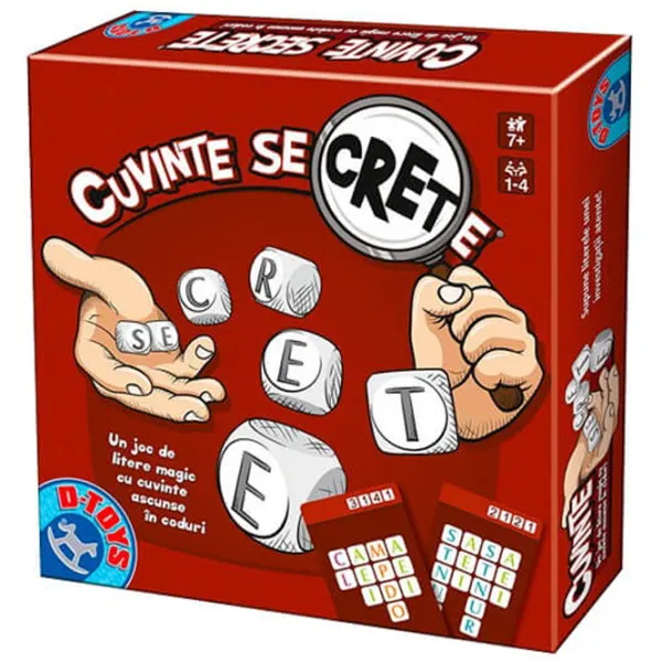 Joc de masă D-TOYS Cuvinte Secrete 7+/ Dezvoltare photo 1