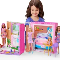 Căsuță pentru păpuși Barbie Getaway House HRJ76 căsuță / 3+ photo 4
