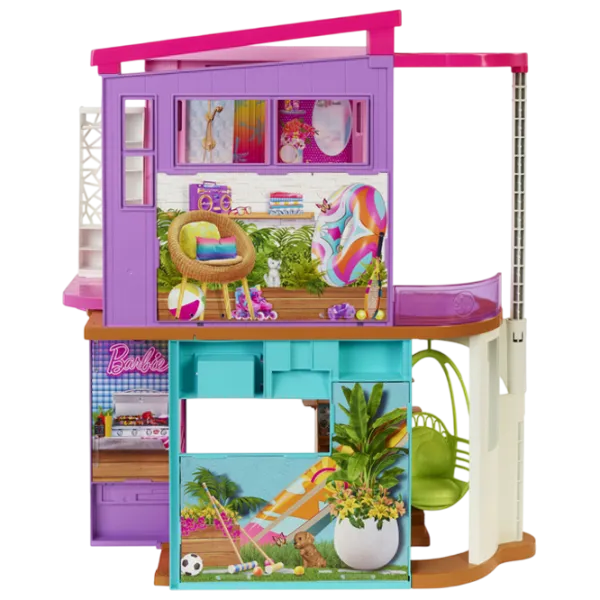 Căsuță pentru păpuși Barbie Malibu HCD50  căsuță / 3+ photo 2