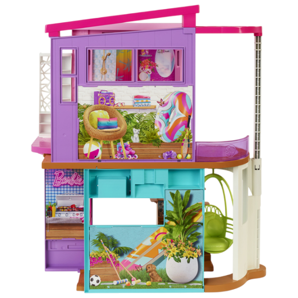 Căsuță pentru păpuși Barbie Malibu HCD50  căsuță / 3+ photo 2