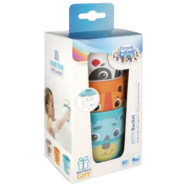 Cădiță pentru bebeluși Canpol Hello Little de la 0 luni photo 1