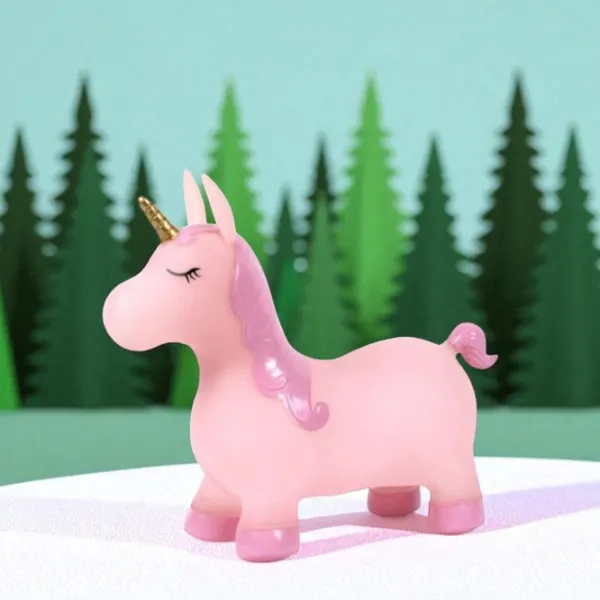  Прыгунки Bo. Unicorn (8002ML) / Розовый photo 4