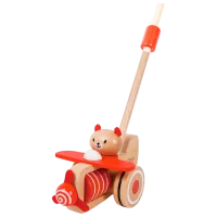 Игрушка каталка Classic World Airplane 10506 12+ / Коричневый