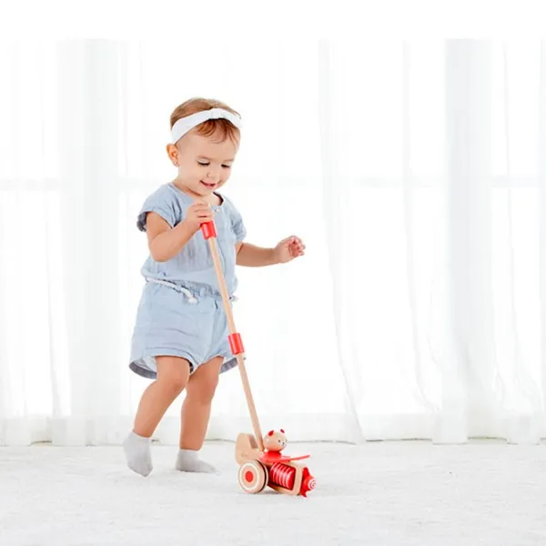 Игрушка каталка Classic World Airplane 10506 12+ / Коричневый photo 2