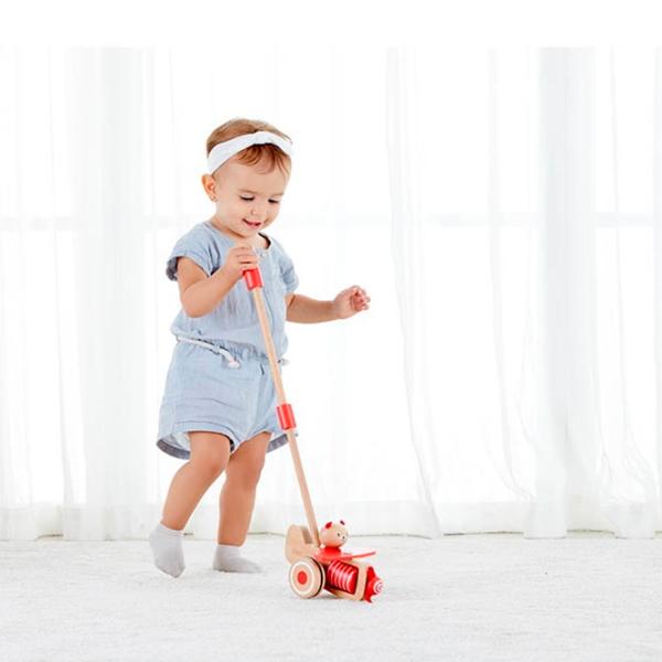 Игрушка каталка Classic World Airplane 10506 12+ / Коричневый photo 2